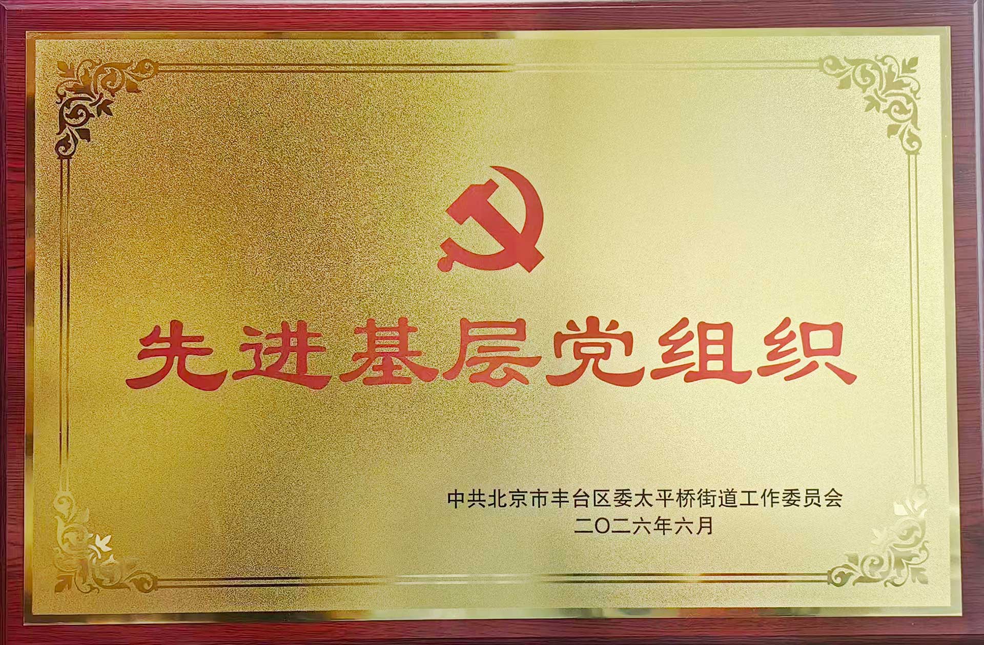 喜报｜党建引领践初心 载誉前行庆华诞——华体会官方登录_华体会（中国）招标集团党支部获评辖区“优秀基层党组织”